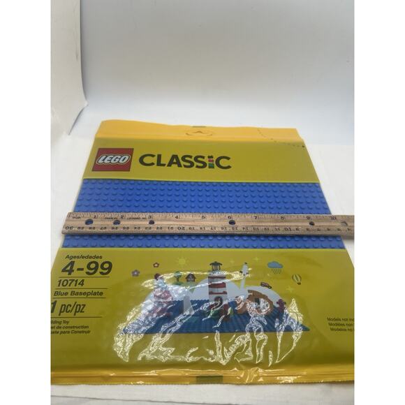 LEGO Large Blue Building Plate 10" x 10" Brand New Sealed - Picture 3 of 3